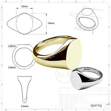 New 9ct solid yellow - new,