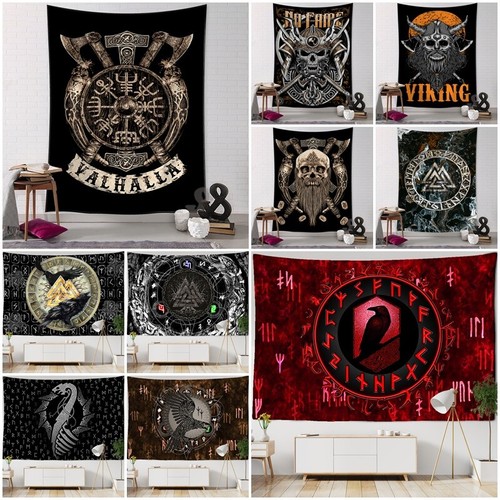 Viking mysterious raven - viking,