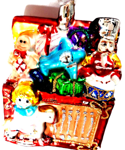 Vintage toy chest - chest, glass