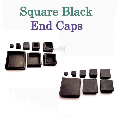 Square plastic black - square,