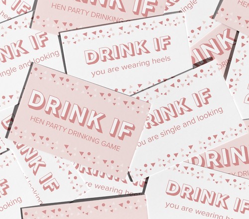 Drink hen party games - if, night