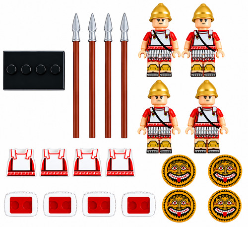Ancient greek minifigures - minifigures, x