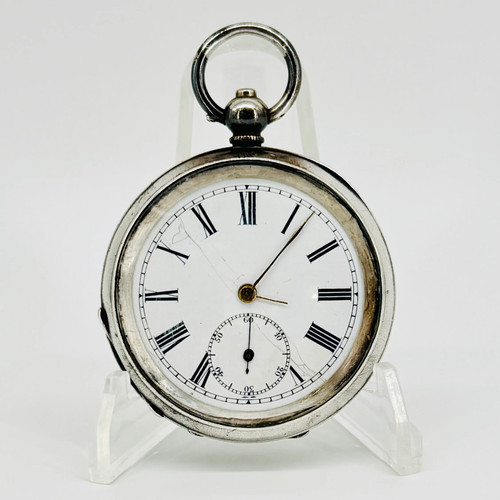 Antique silver pocket watch - antique,