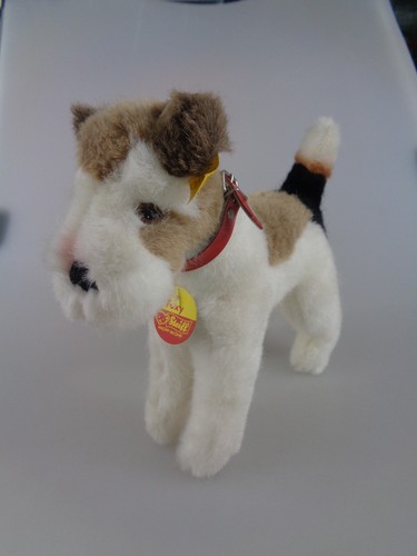 Steiff dog fox terrier foxy - steiff,