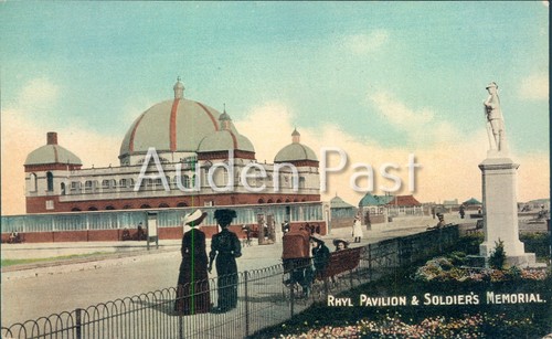 Rhyl pavilion soldier - pavilion, soldier's