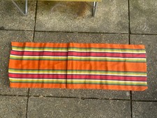 Vtg Hiyasun Cotton Deck Chair Stripe 42 Wide X 129 Long Retro Recover kit 70s