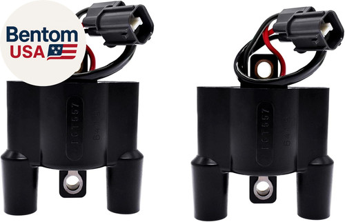 2pcs f6t557 ignition coil - f6t557,