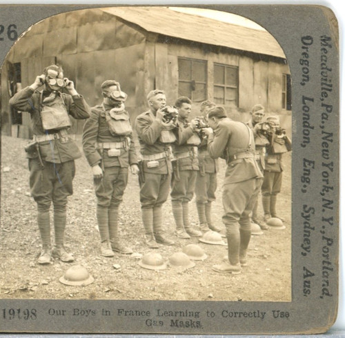 Ww1 learning use gas - to,