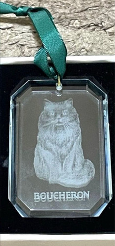 Boucheron cat ornament with - boucheron,