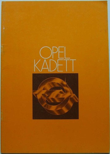 Opel kadett deluxe special - c, e