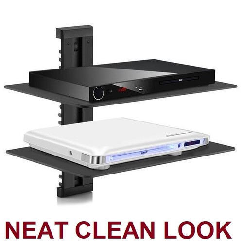 Dual glass shelf - 2,