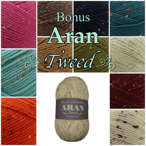 Hayfield bonus aran tweed - bonus,