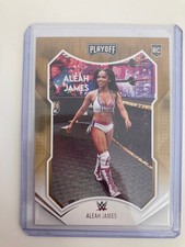 PANINI CHRONICLES PLAYOFF WWE 2022 ALEAH JAMES  BRONZE SEASON TICKET .