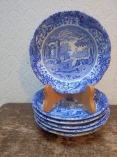 6 Spode Blue Italian, 6+5/16th