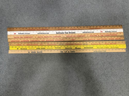 Lot vintage advertising - lot, of