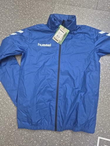 Hummel rain jacket blue size - rain,