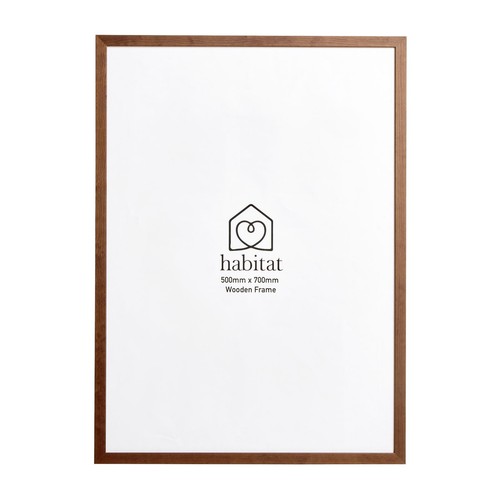 Picture frame 50x70cm walnut - picture,