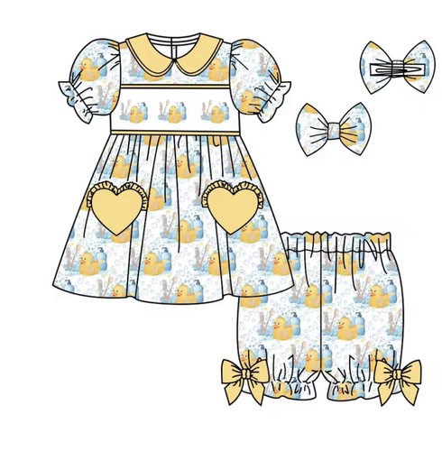 Romany girls romper set - romany,