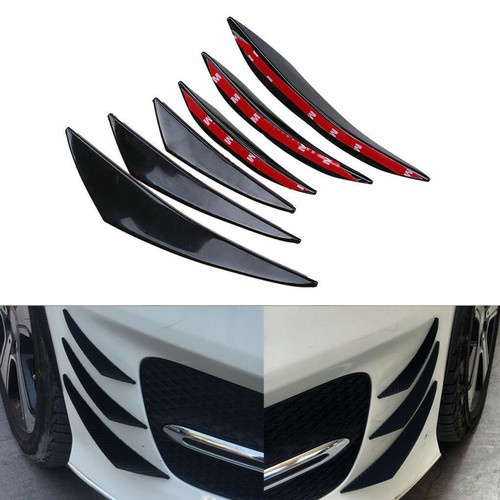 6pcs universal gloss black - 6pcs,