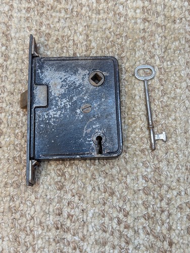 Antique interior mortise lock - interior,