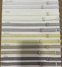 10mm adjustable Bra Straps, Bra Straps, Straps for Lingerie, 40 Colours