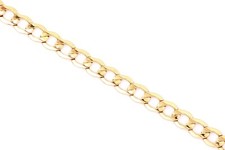 9ct Yellow Gold Curb Bracelet