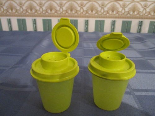 Tupperware salt and - and, pepper