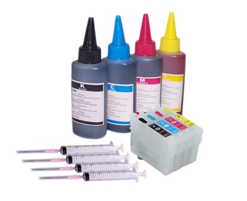 Refillable ink ciss kit fits - refillable,