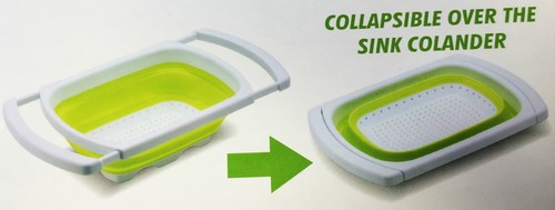 Collapsible folding over the - collapsible,