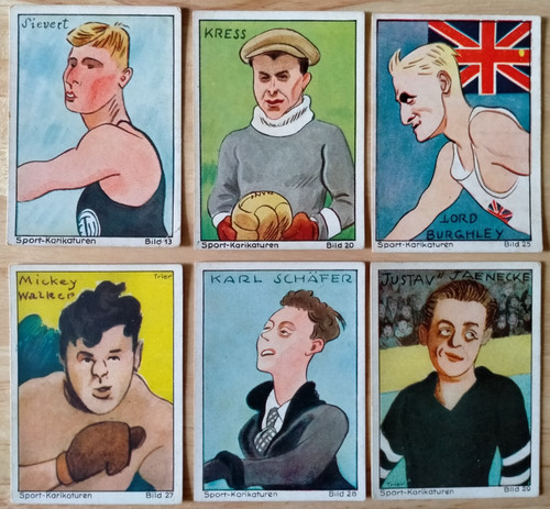 Haus bergmann cigarette cards - haus,