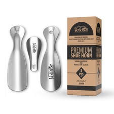 3-Pack Metal Shoehorn - 2 Set