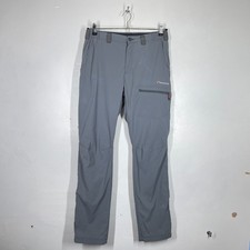 Montane Terra Pack Pants Mens L Grey Packable Hiking Outdoor Walking Trousers