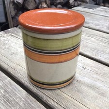 Vintage Denby Green Black &