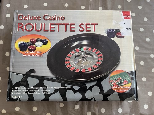 Deluxe casino roulette set - casino,