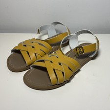 Salt-Water Original Womens - Yellow / Mustard - Size SW5 (UK Size 4) Sandals