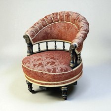 Antique Victorian Ebonised