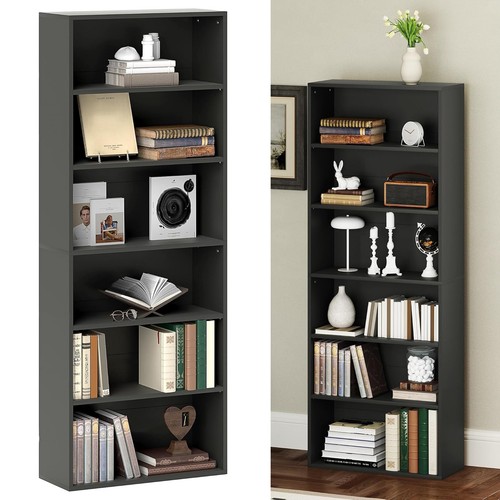 Bookcase tall slim shelving - bookcase,