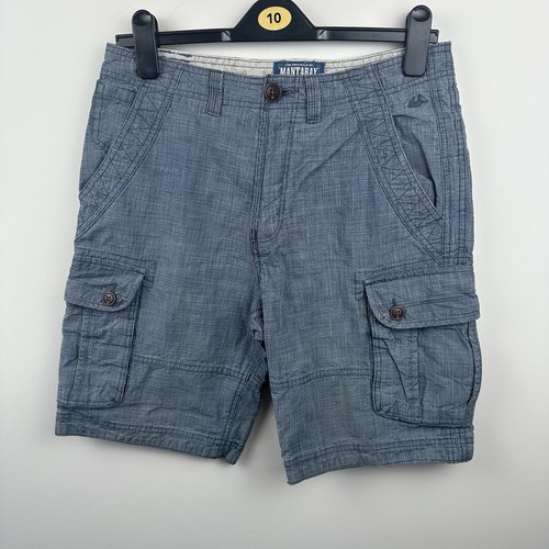 Mantaray blue cargo shorts - mantaray,