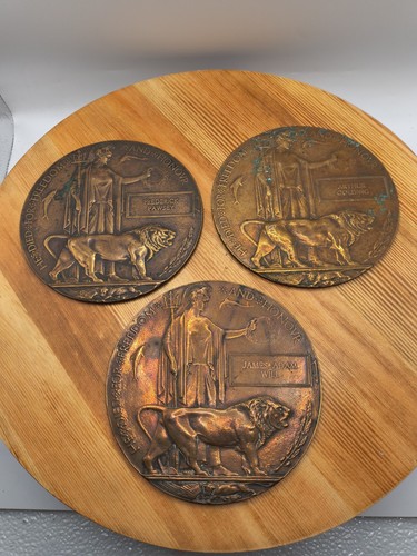 Lot wwi british bronze - lot,