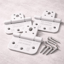 Pack of 3 White Steel Grade 10