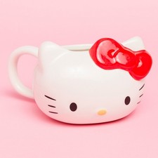 Official Sanrio Hello Kitty Shaped Mug