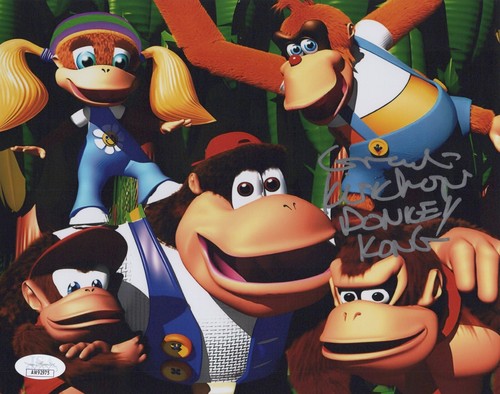 Grant kirkhope signed 8x10 - kirkhope,