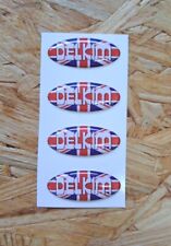 4× Delkim Sticker Set Decal NEW! "GREAT BRITAIN / GB" for TXI Plus / Tx-i Plus