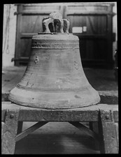 A CHURCH BELL C1910 PHOTOGRAPH