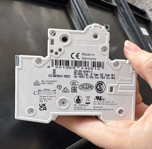 Siemens 5sy6210 10a type c - 10a,
