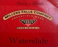 Waterslide vintage millers - vintage,
