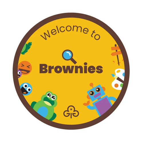 Girlguiding welcome badges - girlguiding,