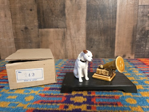 Rare vintage nipper rca - rca, dog
