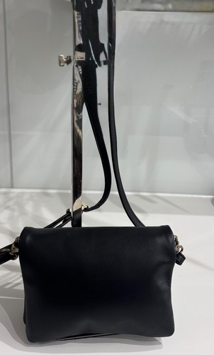 Gigi black leather - , small