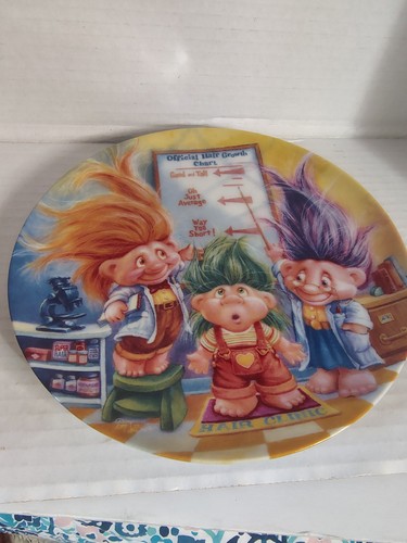 1993 crestley troll plate - crestley,